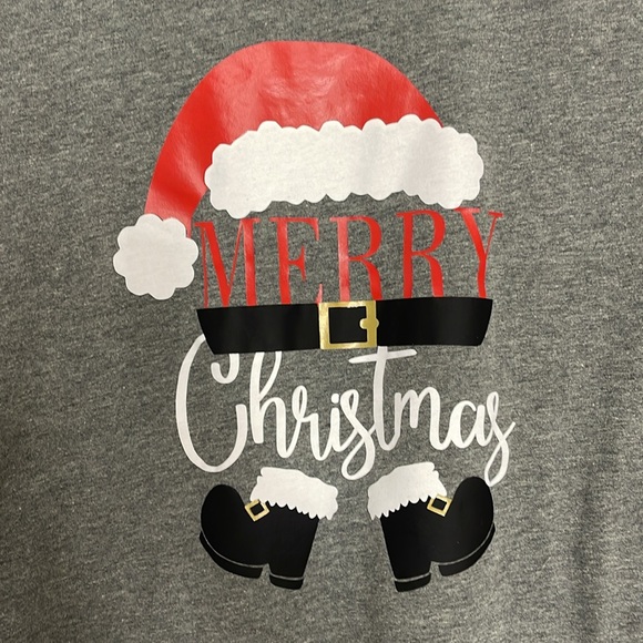 Matching Christmas T-Shirts His & Hers (pajamas) sz XL & Large EEUC - Picture 3 of 7